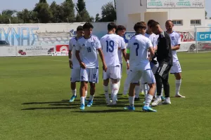 (Φώτος) Φιλική ήττα της Εθνικής Νέων Κ19 από την Ελλάδα