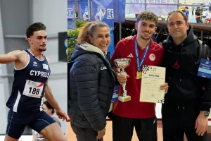 Παγκύπριο ρεκόρ Κ20 και όριο ο «πύραυλος» Αντώνης Κατσαντώνης!