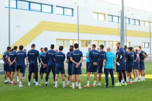 (Φώτος) Η προπόνηση της Εθνικής