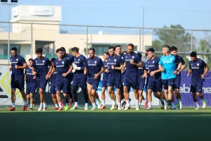 (Φώτος) Η προπόνηση της Εθνικής