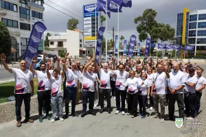 Από τη Λάρνακα στη Λευκωσία το πρώτο ταξίδι της King’s Baton Relay στην Κύπρο