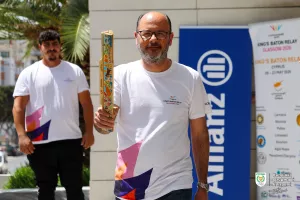 Από τη Λάρνακα στη Λευκωσία το πρώτο ταξίδι της King’s Baton Relay στην Κύπρο