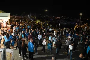 (Βίντεο/Φώτος Kerkida) Έκαναν τη νύχτα μέρα οι Παφίτες!