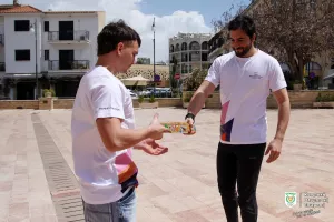 Από τη Λάρνακα στη Λευκωσία το πρώτο ταξίδι της King’s Baton Relay στην Κύπρο