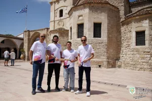 Από τη Λάρνακα στη Λευκωσία το πρώτο ταξίδι της King’s Baton Relay στην Κύπρο