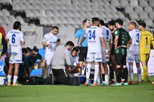 Ολυμπιακός- Ομόνοια Αραδίππου: Πήρε...ανάσα και την έβαλε σε μπελάδες! (φώτος)