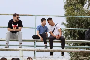 Το "κυανόλευκο" φωτορεπορτάζ τίτλου!
