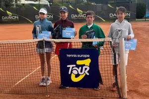 Ανδρέας Λεοντής: Πρωταθλητής στο Tennis Europe «Daimon Cup» / Category 1