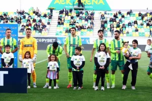 ΑΕΚ-Απόλλων: Κιτρινοπράσινη…σφραγίδα για Ευρώπη (φώτος)