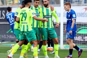 ΑΕΚ-Απόλλων: Κιτρινοπράσινη…σφραγίδα για Ευρώπη (φώτος)