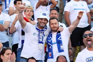 ΦΩΤΟΡΕΠΟΡΤΑΖ από τις κερκίδες Απόλλωνα και Πάφου