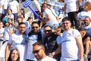 ΦΩΤΟΡΕΠΟΡΤΑΖ από τις κερκίδες Απόλλωνα και Πάφου