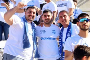 ΦΩΤΟΡΕΠΟΡΤΑΖ από τις κερκίδες Απόλλωνα και Πάφου