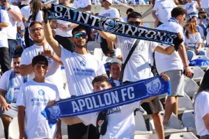 ΦΩΤΟΡΕΠΟΡΤΑΖ από τις κερκίδες Απόλλωνα και Πάφου