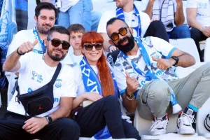 ΦΩΤΟΡΕΠΟΡΤΑΖ από τις κερκίδες Απόλλωνα και Πάφου