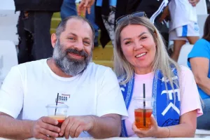ΦΩΤΟΡΕΠΟΡΤΑΖ από τις κερκίδες Απόλλωνα και Πάφου