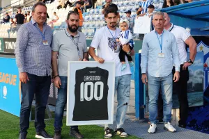 (ΒINTEO Kerkida/Φώτος) Τίμησε Χρυσοστόμου η Ανόρθωση για τις 100 συμμετοχές
