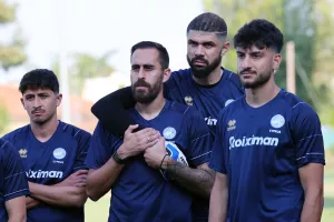 (Φώτος) Η προπόνηση της Εθνικής
