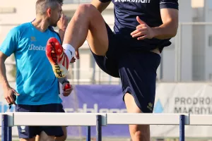 (Φώτος) Η προπόνηση της Εθνικής