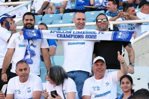 ΦΩΤΟΡΕΠΟΡΤΑΖ από τις κερκίδες Απόλλωνα και Πάφου
