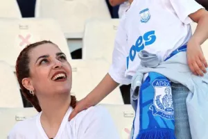 ΦΩΤΟΡΕΠΟΡΤΑΖ από τις κερκίδες Απόλλωνα και Πάφου