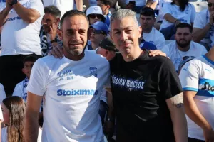 ΦΩΤΟΡΕΠΟΡΤΑΖ από τις κερκίδες Απόλλωνα και Πάφου