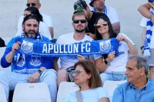 ΦΩΤΟΡΕΠΟΡΤΑΖ από τις κερκίδες Απόλλωνα και Πάφου