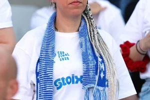 ΦΩΤΟΡΕΠΟΡΤΑΖ από τις κερκίδες Απόλλωνα και Πάφου