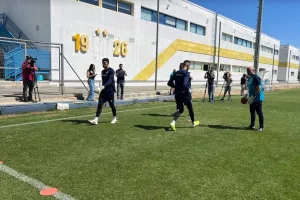 (Φώτος/Βίντεο Kerkida) Η προπόνηση της Εθνικής μας 