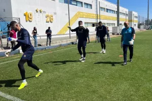 (Φώτος/Βίντεο Kerkida) Η προπόνηση της Εθνικής μας 