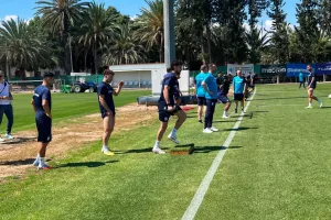 (Φώτος/Βίντεο Kerkida) Η προπόνηση της Εθνικής μας 