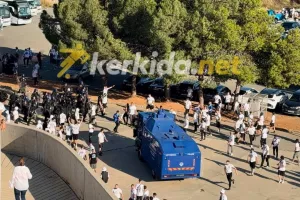 Ένταση ανάμεσα σε Απολλωνίστες και αστυνομικούς (Φώτος/Βίντεο Kerkida)