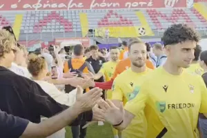 (Βίντεο kerkida) Αποθέωση με... αψίδα!