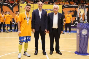 (Φώτος) Η γιορτή του ΑΠΟΕΛ Futsal 
