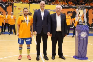 (Φώτος) Η γιορτή του ΑΠΟΕΛ Futsal 