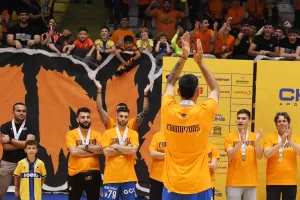 (Φώτος) Η γιορτή του ΑΠΟΕΛ Futsal 