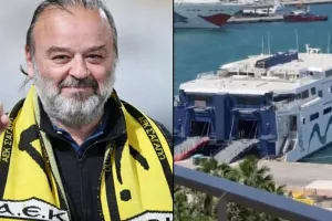 Ο ύμνος της ΑΕΚ ακούγεται από τα πλοία του Μάριου Ηλιόπουλου στον Πειραιά (Bίντεο)