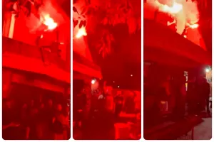 Τους υποδέχθηκαν οι πορτοκαλί