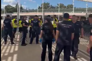 Ισχυρή αστυνομική παρουσία στους προελέγχους του ΟΑΚΑ