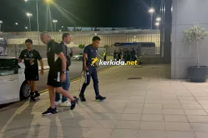 (Φώτος kerkida) Επέστρεψε... με πατερίτσες ο Ασουνσάο