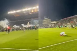 (Βίντεο) Ομόνοια/Η λήξη και το... ντου από μέσα!