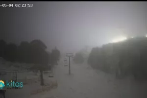 Ιστορική χιονόπτωση στο Τρόοδος