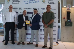 Σημαντική δωρεά της ΒΙΟΙΑΤΡΙΚΗΣ προς την Κυπριακή Ολυμπιακή Επιτροπή