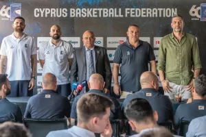 (Παγκόσμιο Κύπελλο FIBA/Φώτος) Η διάσκεψη της Εθνικής ενόψει Κροατίας και Γερμανίας
