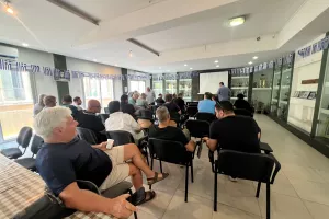 To Kerkida στη Συνέλευση του Ολυμπιακού (Φώτος)