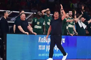 «Ντροπή, κλέφτες»: Λεκτική επίθεση ανθρώπων του Παναθηναϊκού στους διαιτητές του Game 1!