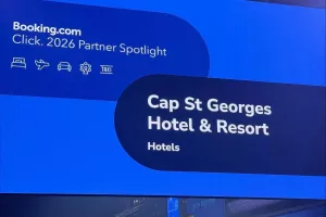 Το Cap St Georges Hotel & Resort στα Booking.com Click. EMEA 2026 Partner Spotlight Awards