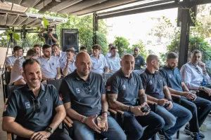 (Παγκόσμιο Κύπελλο FIBA/Φώτος) Η διάσκεψη της Εθνικής ενόψει Κροατίας και Γερμανίας