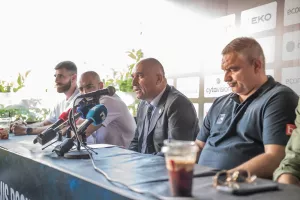 (Παγκόσμιο Κύπελλο FIBA/Φώτος) Η διάσκεψη της Εθνικής ενόψει Κροατίας και Γερμανίας