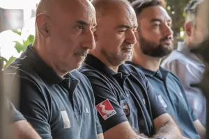 (Παγκόσμιο Κύπελλο FIBA/Φώτος) Η διάσκεψη της Εθνικής ενόψει Κροατίας και Γερμανίας